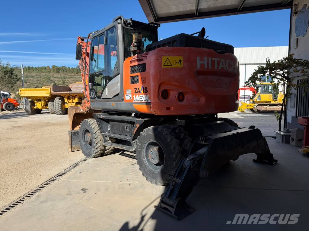 Hitachi ZX 145 W-6 Pyöräkaivukoneet