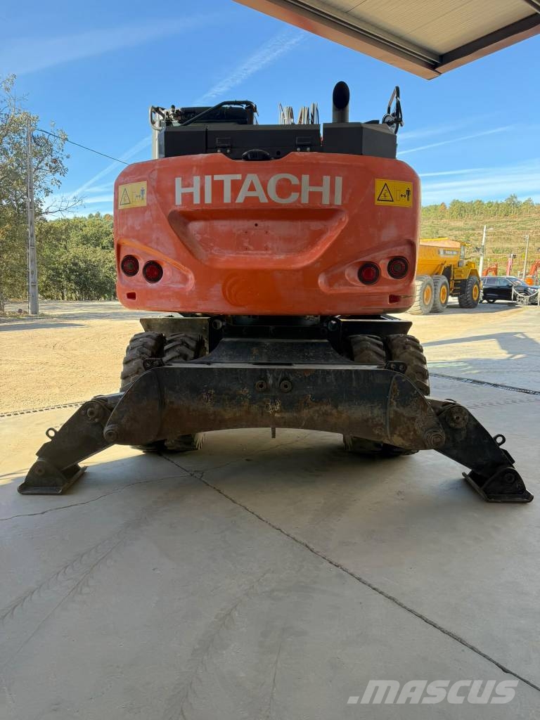 Hitachi ZX 145 W-6 Pyöräkaivukoneet
