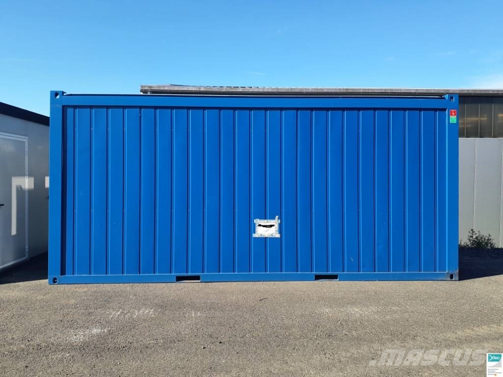Containex Bürocontainer 20 Fuß 6 x 2,43 Meter 特殊貨櫃