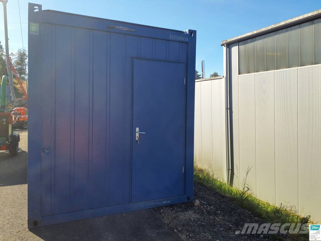 Containex Bürocontainer 20 Fuß 6 x 2,43 Meter 特殊貨櫃