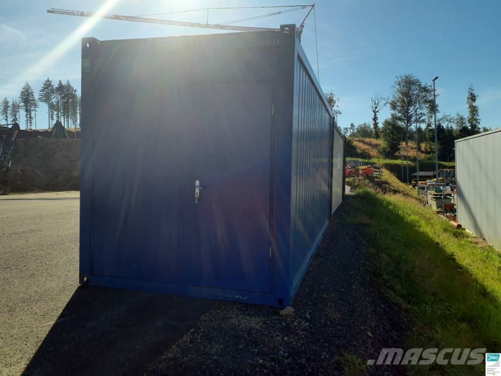 Containex Bürocontainer 20 Fuß 6 x 2,43 Meter 特殊貨櫃