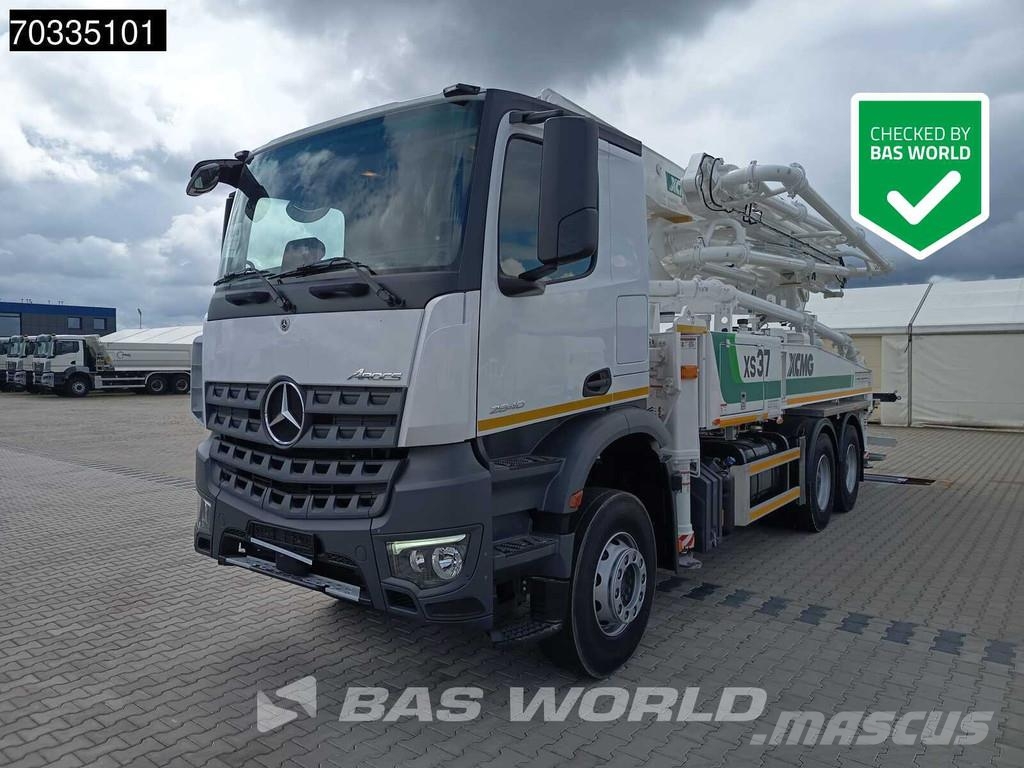 Mercedes-Benz Arocs 2840 Arocs 6X4 NEW! 36 mtrs XCMG XS37 concre Betonpomptrucks