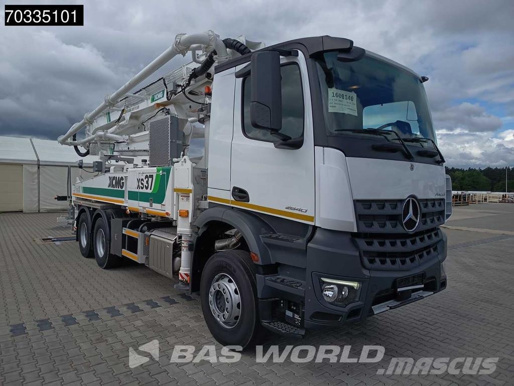Mercedes-Benz Arocs 2840 Arocs 6X4 NEW! 36 mtrs XCMG XS37 concre Betonpomptrucks