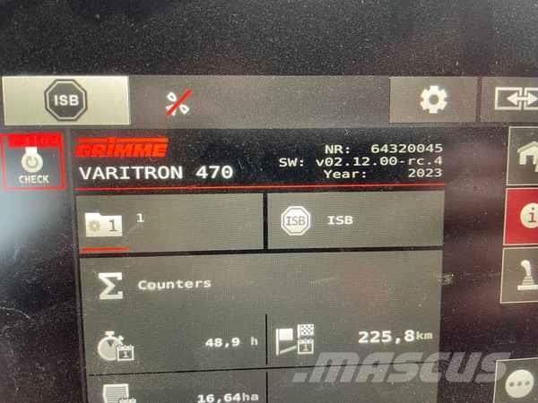 Grimme VARITRON 470 GEN III RS Muut maatalouskoneet