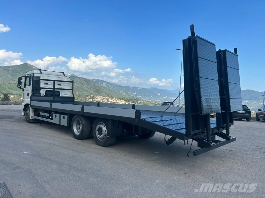 MAN TGS 26.360 Beavertail Flatbed / winch trucks