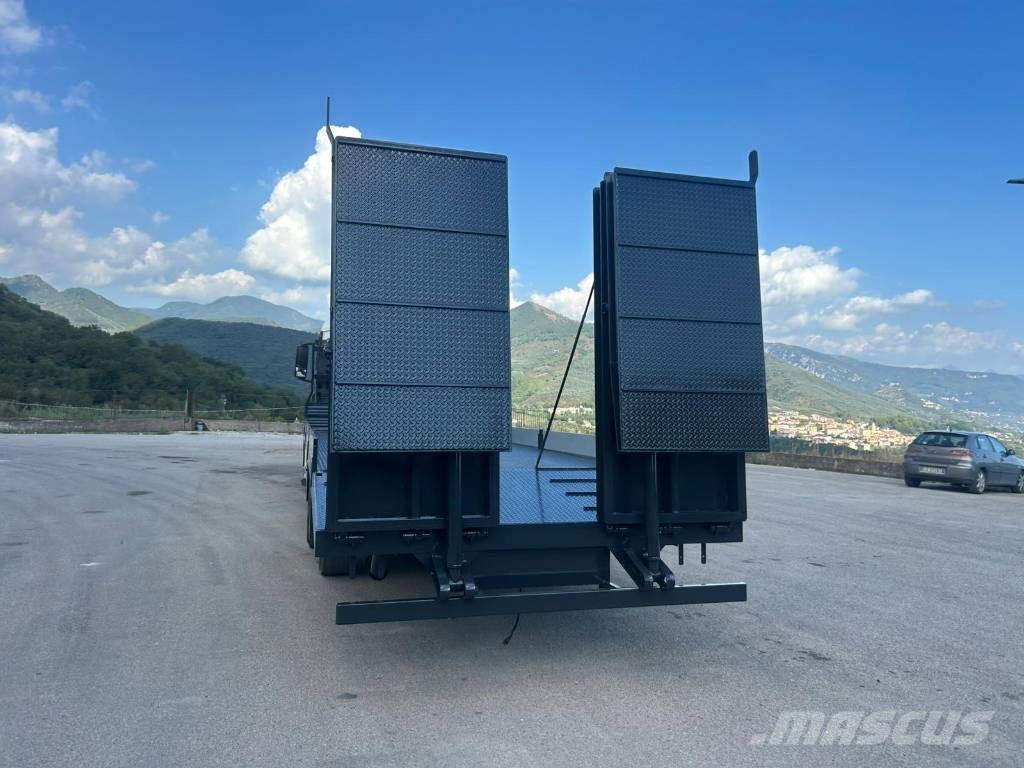 MAN TGS 26.360 Beavertail Flatbed / winch trucks