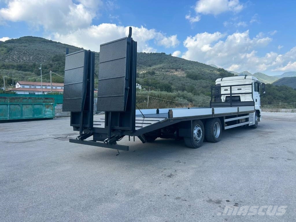 MAN TGS 26.360 Beavertail Flatbed / winch trucks