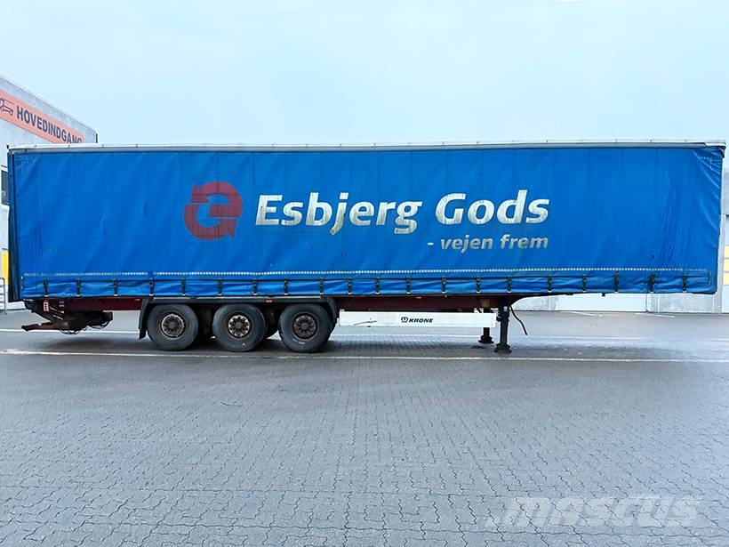 Krone 3 axle Curtainsider / Planenauflieger Curtainsider semi-trailers