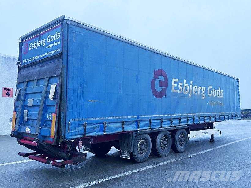 Krone 3 axle Curtainsider / Planenauflieger Curtainsider semi-trailers