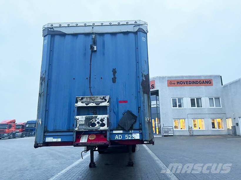 Krone 3 axle Curtainsider / Planenauflieger Curtainsider semi-trailers