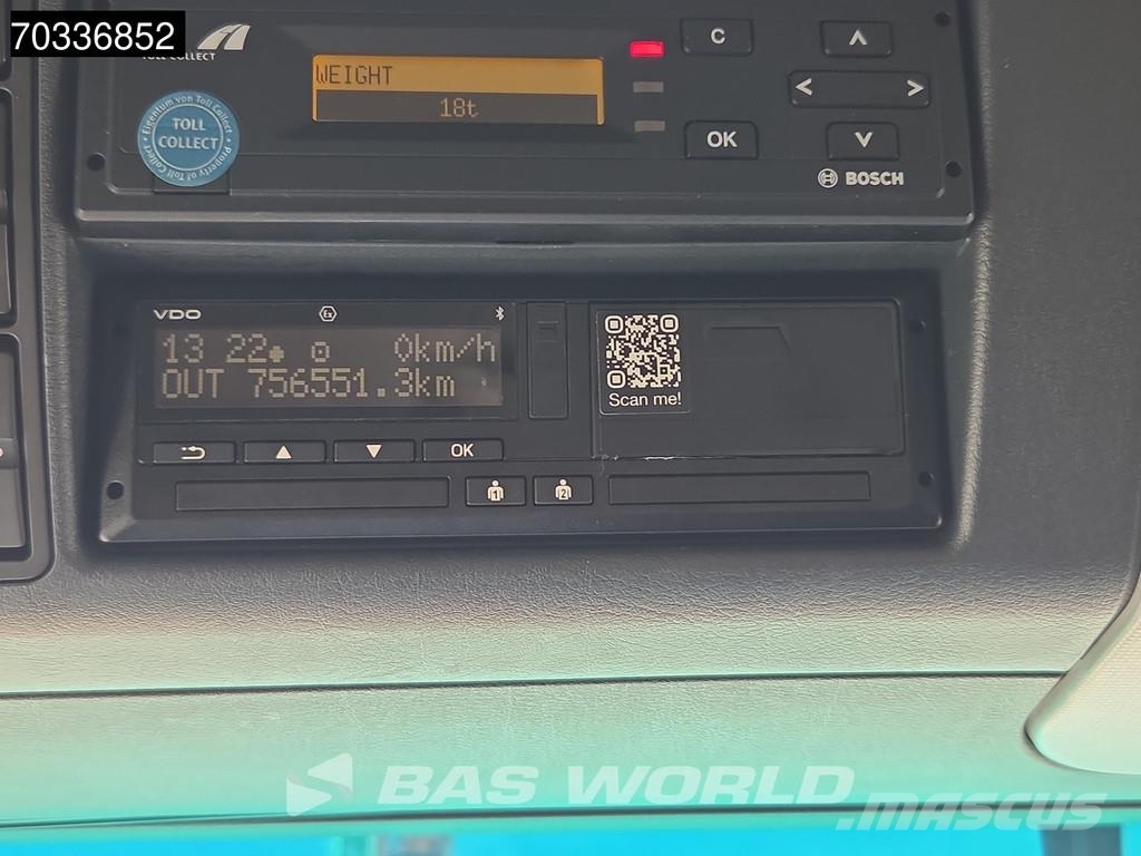 MAN TGX 18.500 TGX 4X2 XXL Mega Hebesattel Retarder 2x وحدات الجر