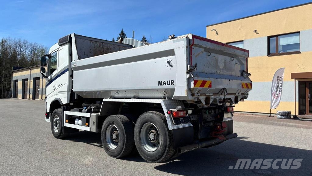 Volvo FH540 6x4 + RETARDER + LIFTING AXLE + EURO 6 Самоскиди