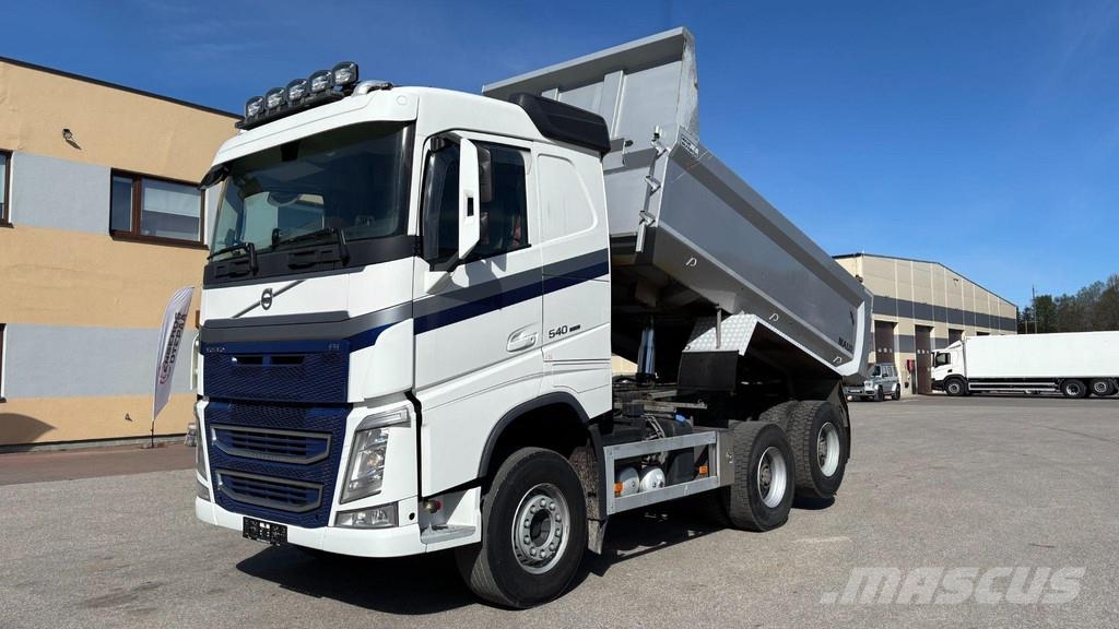 Volvo FH540 6x4 + RETARDER + LIFTING AXLE + EURO 6 Самоскиди