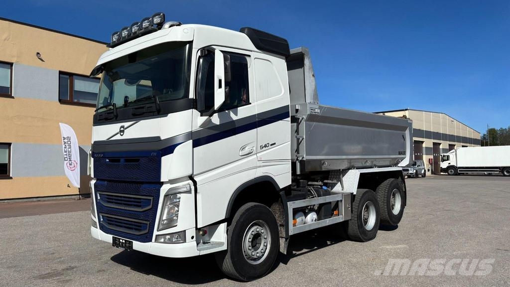 Volvo FH540 6x4 + RETARDER + LIFTING AXLE + EURO 6 Самоскиди