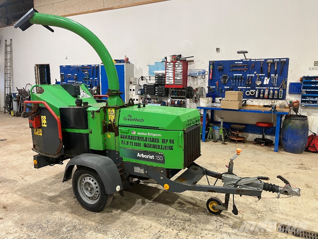 Greenmech Arborist 150 Flishugger Haketuskoneet