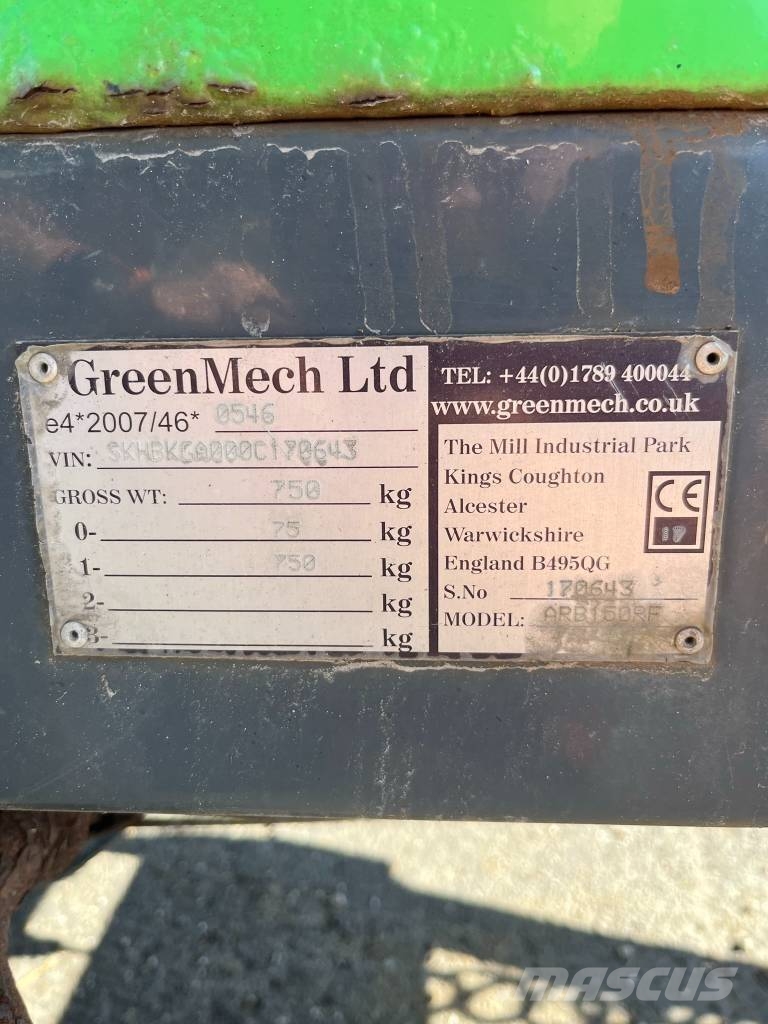 Greenmech Arborist 150 Flishugger Haketuskoneet