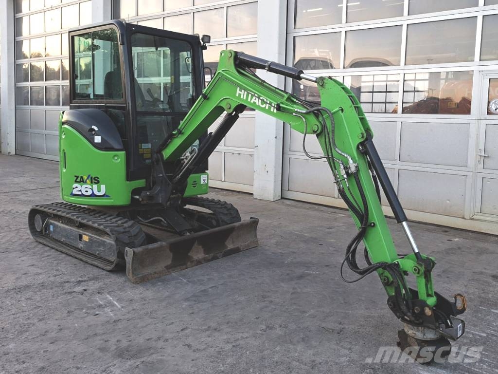 Hitachi ZX 26 U-6 MTC Mini pelle < 7t