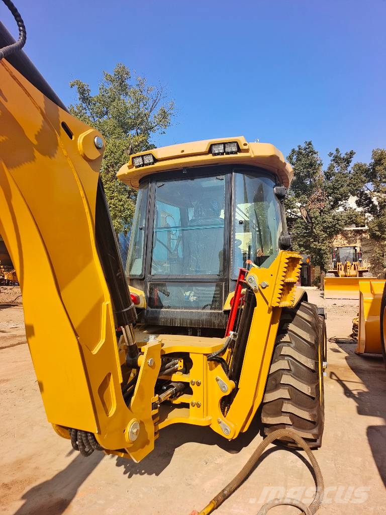 CAT 420F with Powerful Engine in Stock Backhoe
