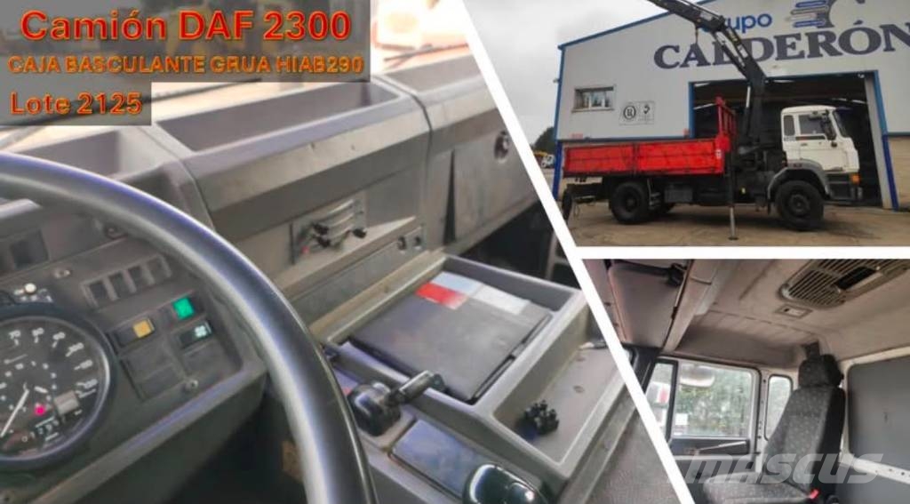 DAF 2300 Turbo Bañeras basculantes usadas