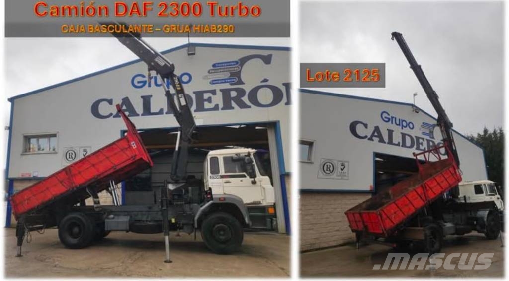 DAF 2300 Turbo Bañeras basculantes usadas