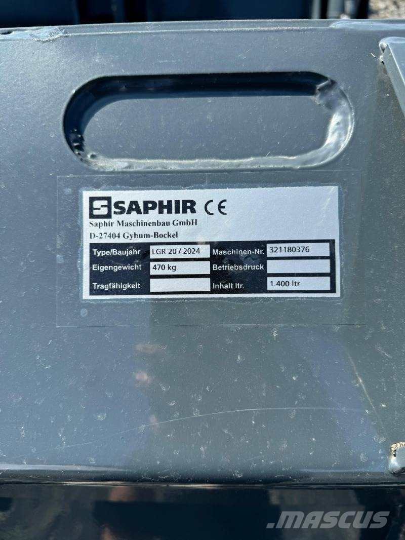 Saphir LGR 20 Druga oprema za traktorje
