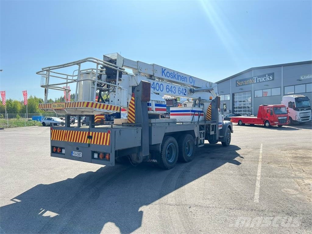 Scania 111 6X2 Kraanaga veokid