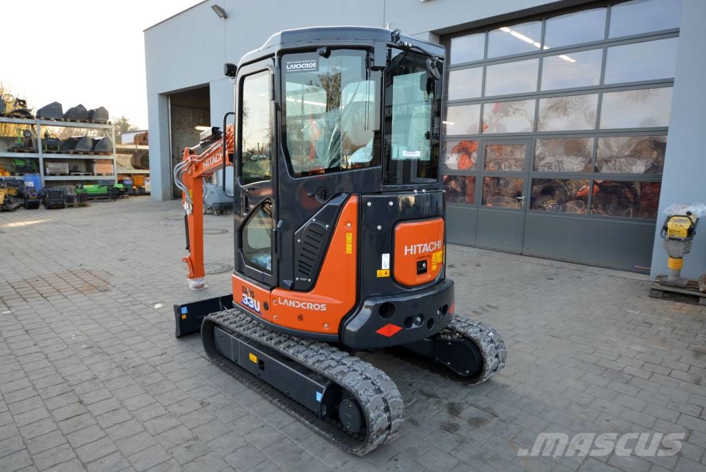 Hitachi ZX 33 U-6 Minikoparki