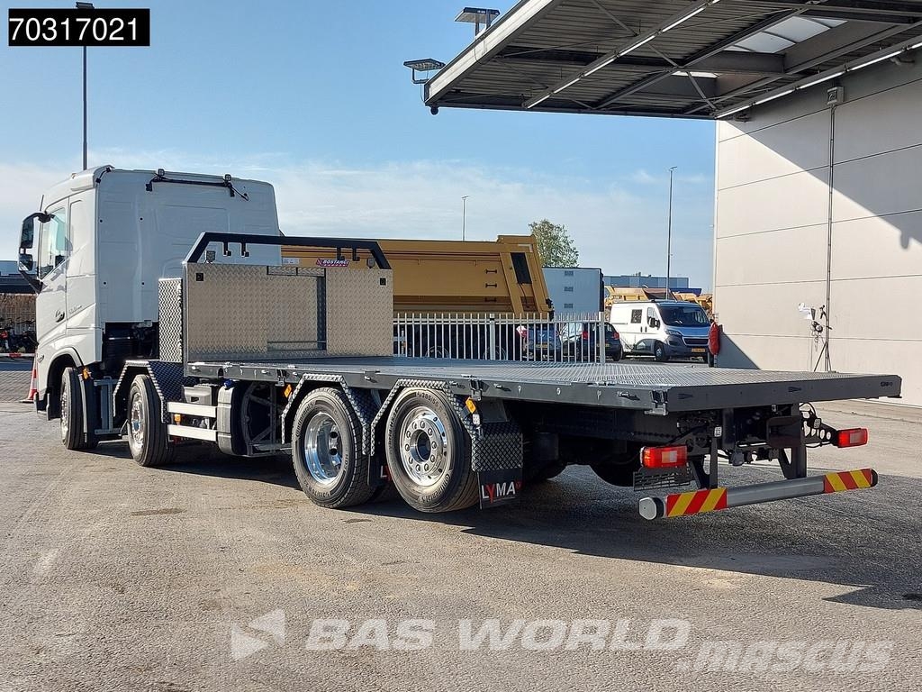 Volvo FH 500 8X2 COMING SOON NEW Palfinger PK78002 SH Cr شاحنات مسطحة/مفصلية الجوانب