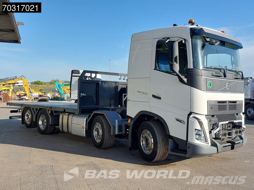 Volvo FH 500 8X2 COMING SOON NEW Palfinger PK78002 SH Cr شاحنات مسطحة/مفصلية الجوانب