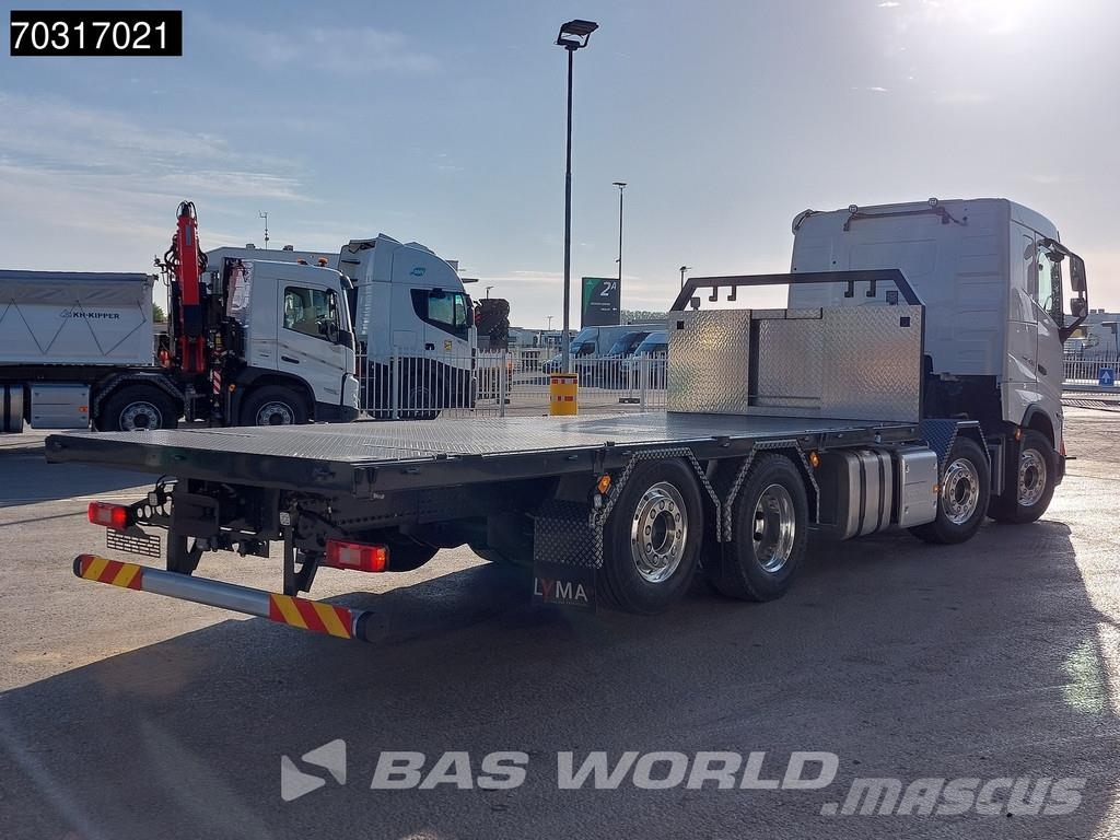 Volvo FH 500 8X2 COMING SOON NEW Palfinger PK78002 SH Cr شاحنات مسطحة/مفصلية الجوانب