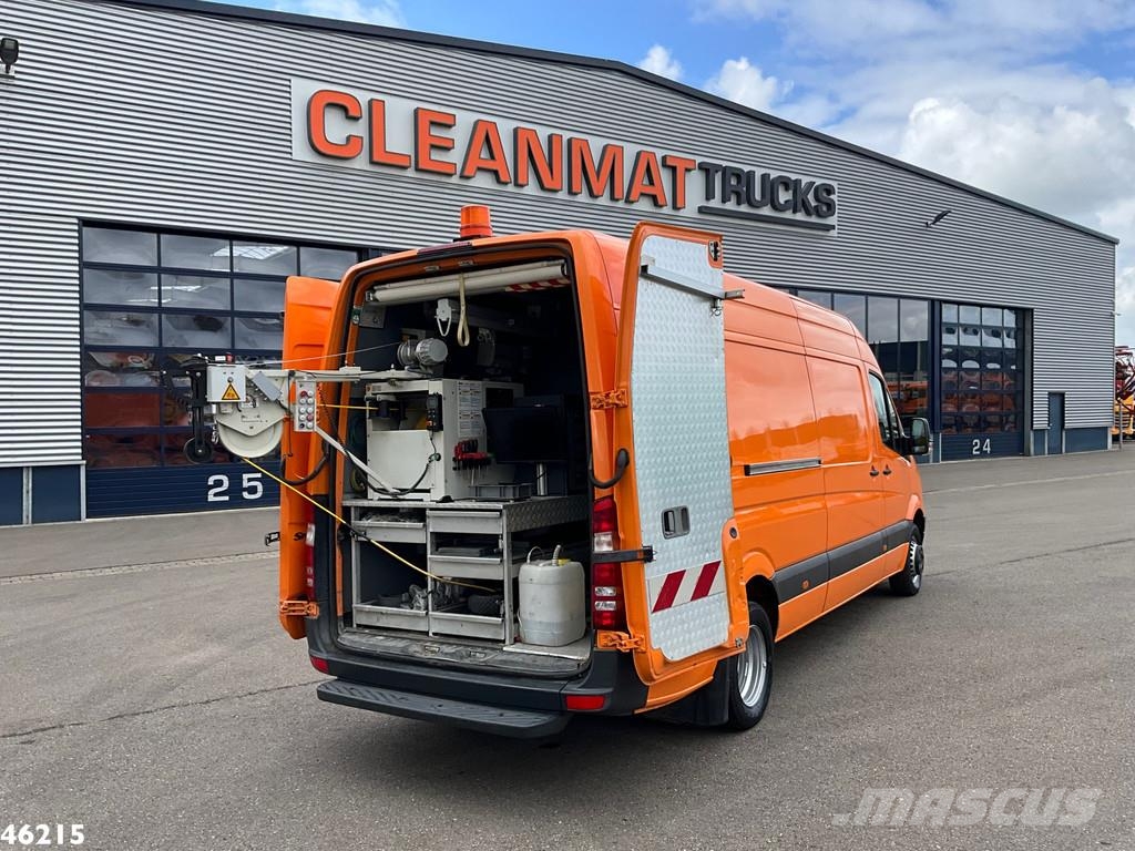 Mercedes-Benz Sprinter 516 CD Camerawagen / Inspectie / Diagnose Saug- und Druckwagen