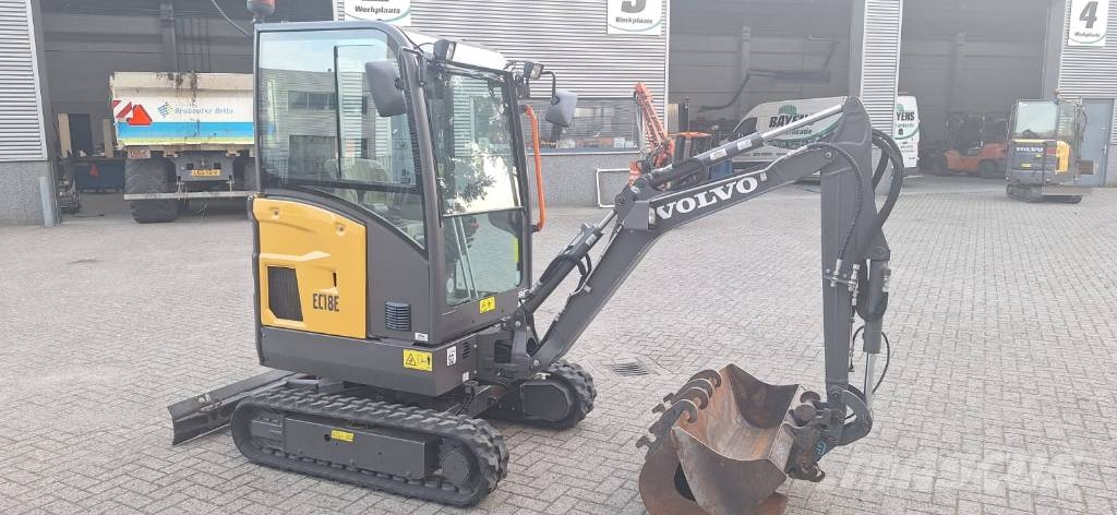 Volvo EC18E ミニ油圧ショベル 7t以下（ミニユンボ・ミニディガー）