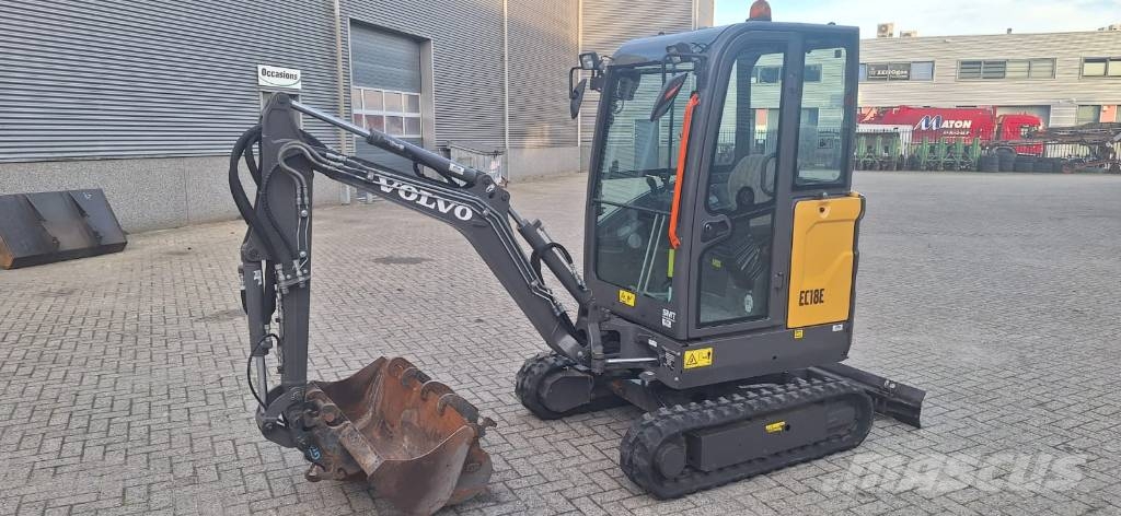 Volvo EC18E ミニ油圧ショベル 7t以下（ミニユンボ・ミニディガー）