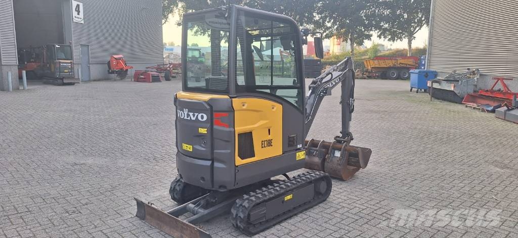 Volvo EC18E ミニ油圧ショベル 7t以下（ミニユンボ・ミニディガー）