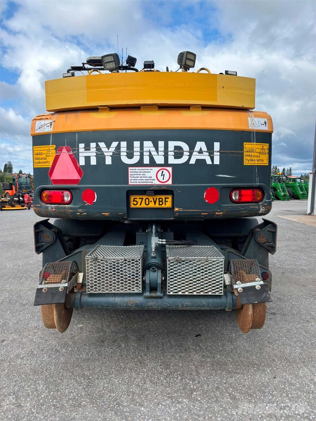 Hyundai 140W-9 KISKOKONE Mobilbagger