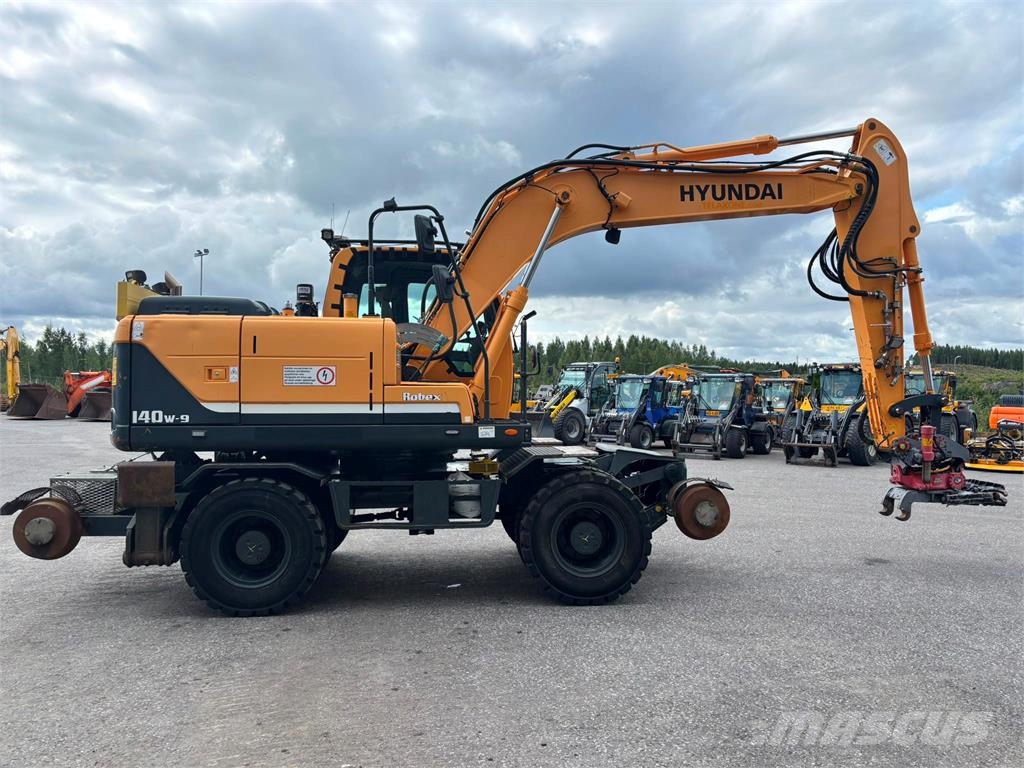 Hyundai 140W-9 KISKOKONE Mobilbagger