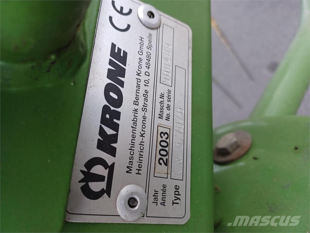 Krone KW 6.70/6 Rateau faneur