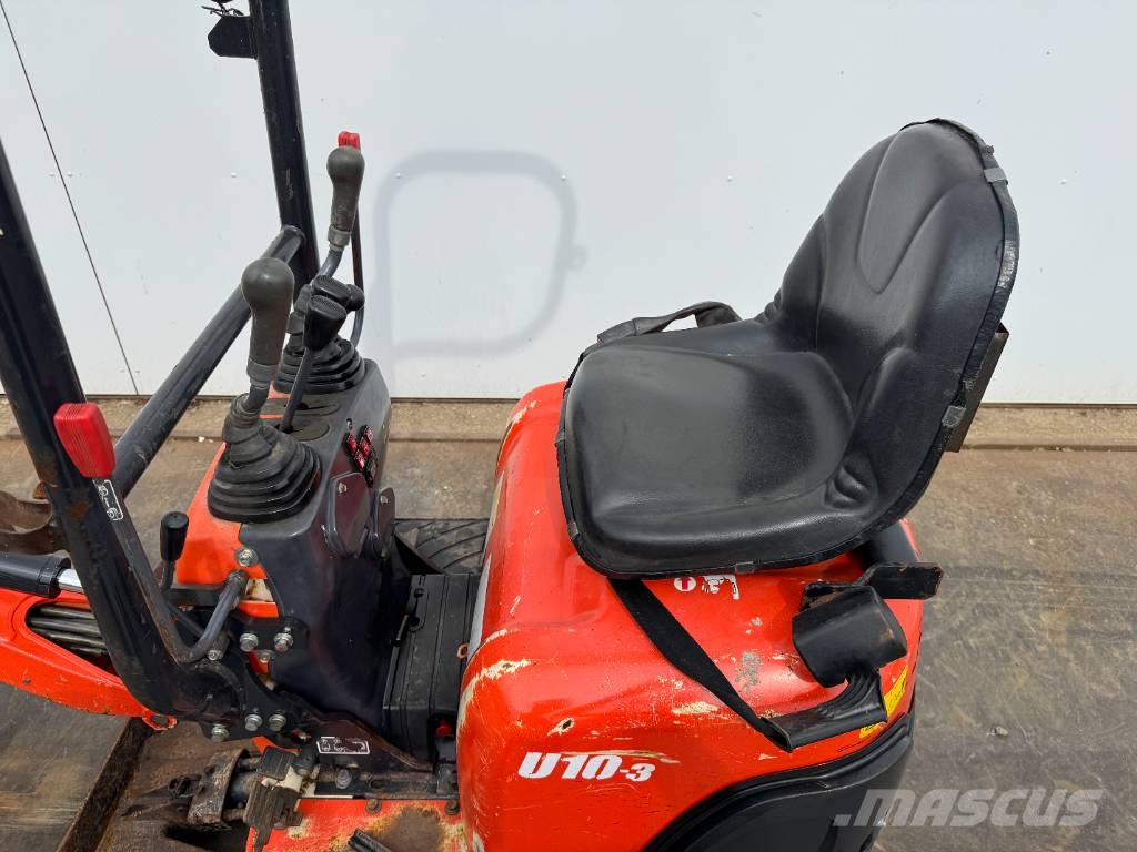 Kubota U10-3 - Hydr. Undercarriage / Hammer Lines Miniescavadeiras < 7t (Mini escavadeiras)