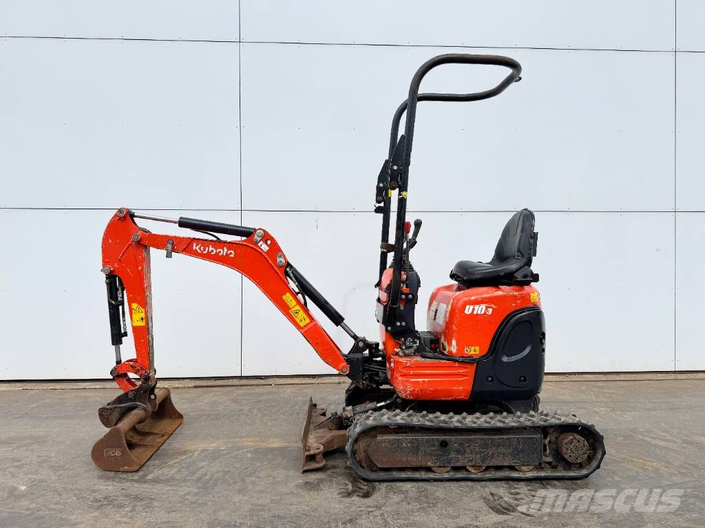 Kubota U10-3 - Hydr. Undercarriage / Hammer Lines Miniescavadeiras < 7t (Mini escavadeiras)
