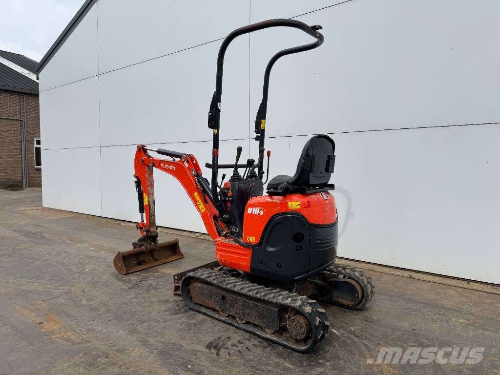 Kubota U10-3 - Hydr. Undercarriage / Hammer Lines Miniescavadeiras < 7t (Mini escavadeiras)