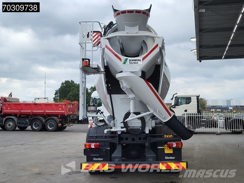 Mercedes-Benz Arocs 4142 8X4 NEW German Registration! 12m3 Stett Betonmixers en pompen