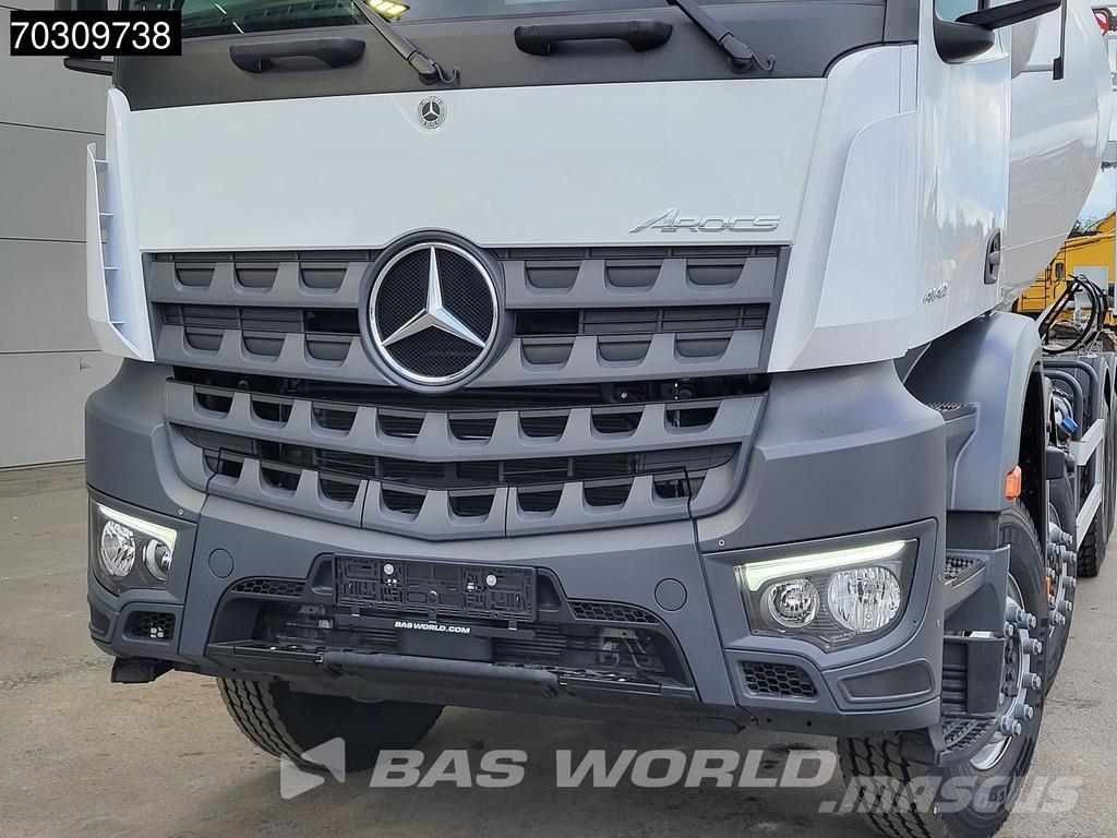 Mercedes-Benz Arocs 4142 8X4 NEW German Registration! 12m3 Stett Betonmixers en pompen