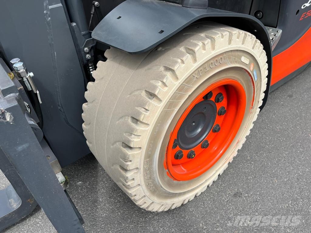 Linde E50HL-01 Elektriniai šakiniai krautuvai