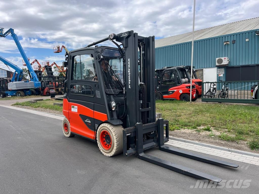 Linde E50HL-01 Elektriniai šakiniai krautuvai