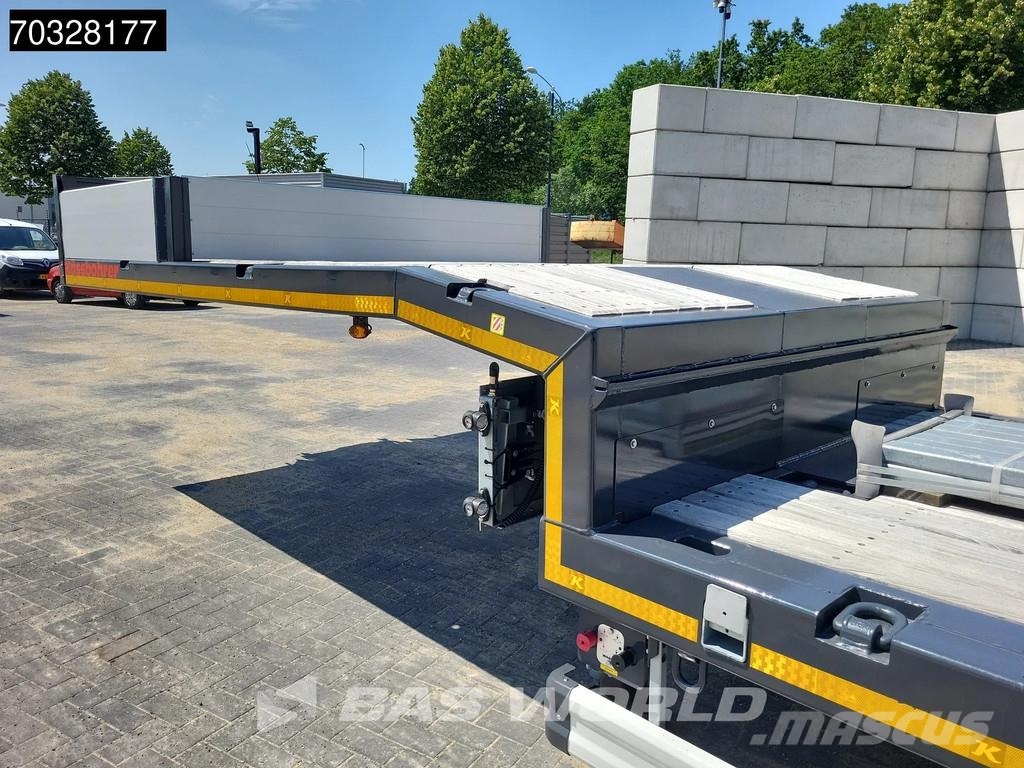 Kässbohrer LB3E 3 axles NEW Lift Axle BPW Semirremolques de góndola rebajada