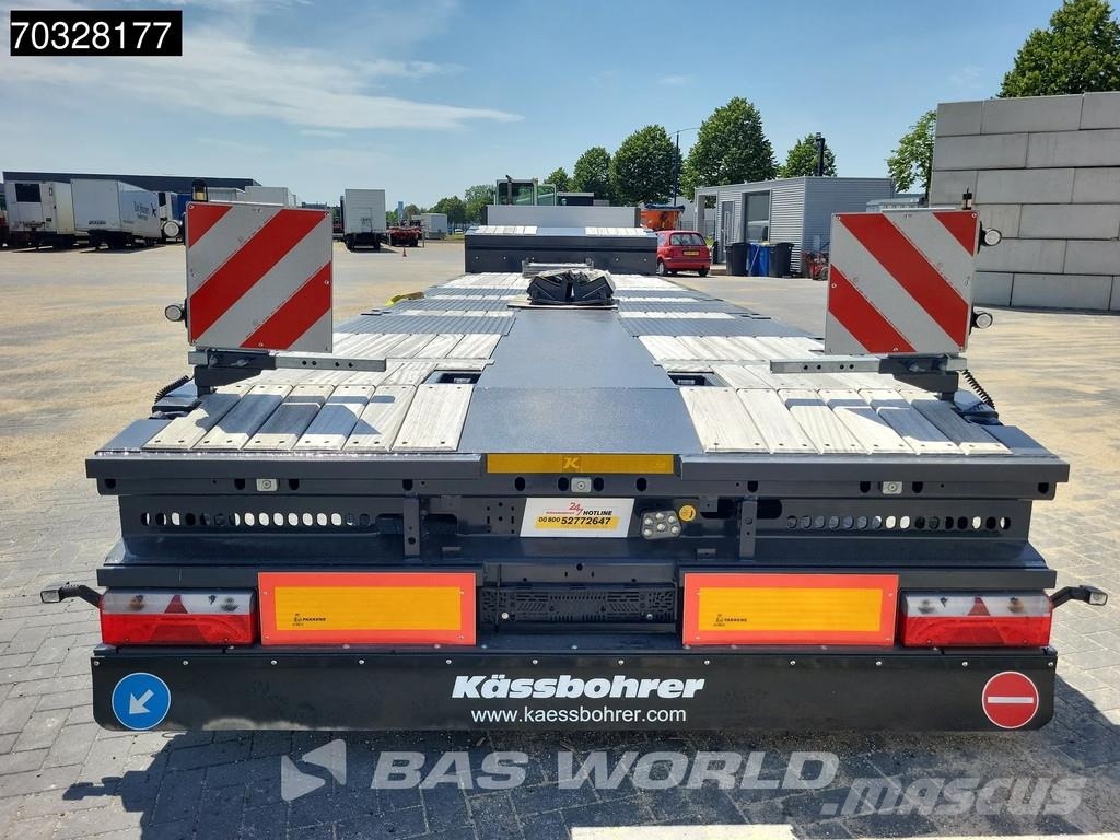 Kässbohrer LB3E 3 axles NEW Lift Axle BPW Semirremolques de góndola rebajada