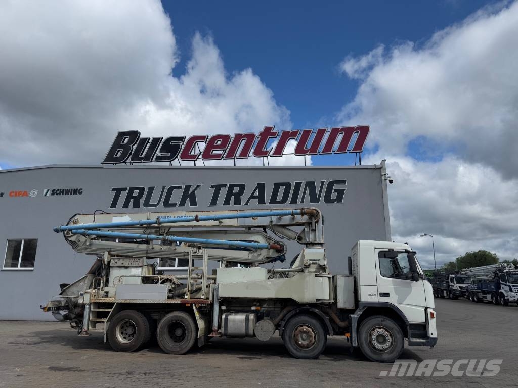 Volvo FM 340 TEKA 32-4 m مضخات خرسانة