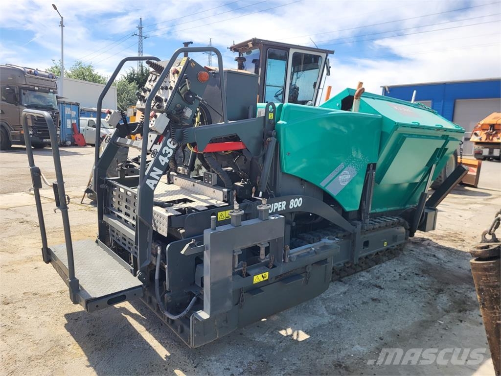 Vögele SUPER 800 Statyba - Kita