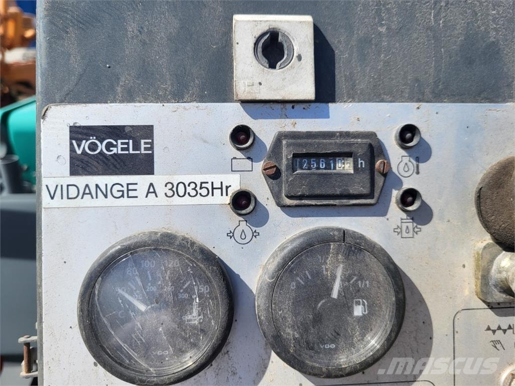 Vögele SUPER 800 Statyba - Kita