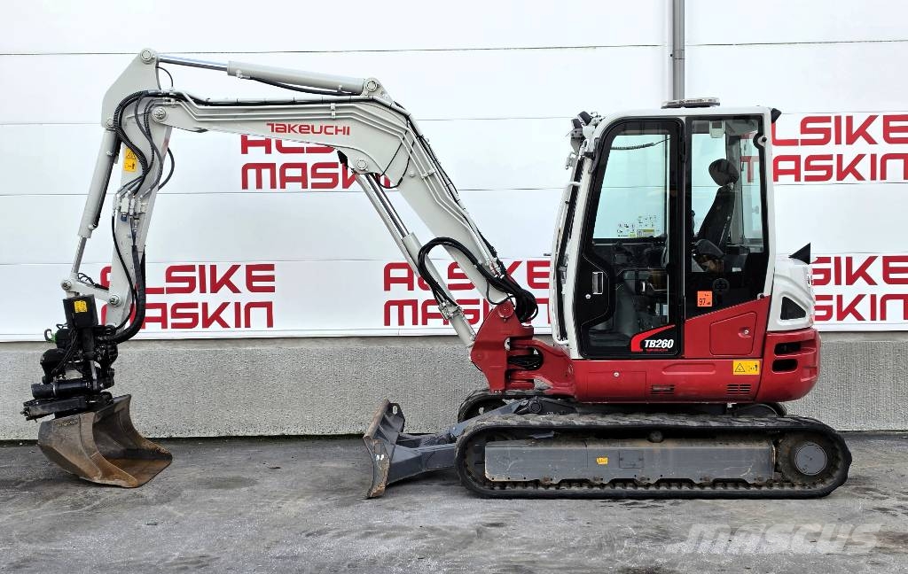 Takeuchi TB 260 Miniescavatori